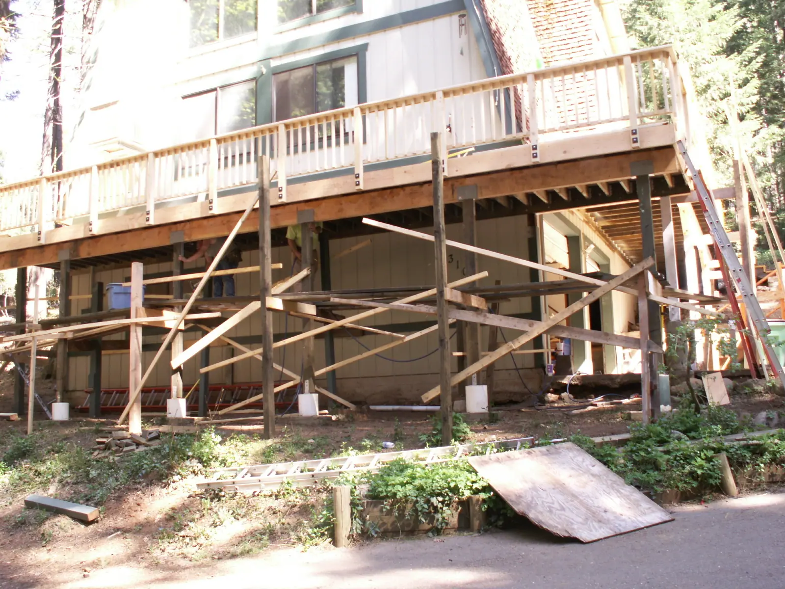 RenovatePros job photo: deck rebuild
