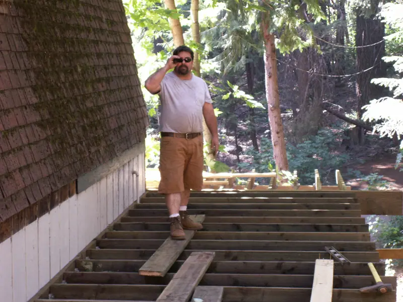 RenovatePros job photo: deck rebuild