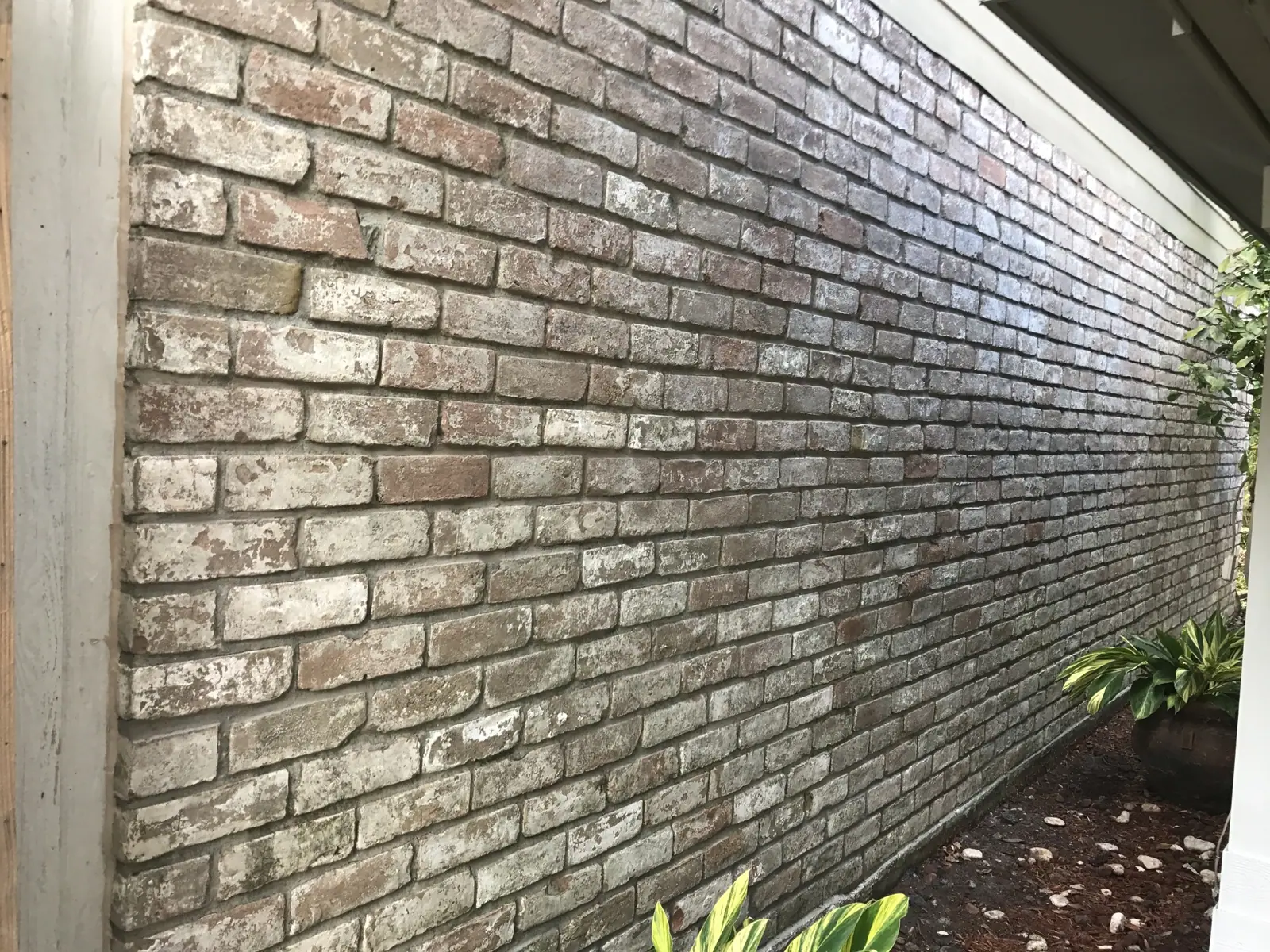 RenovatePros job photo: brick wall restoration