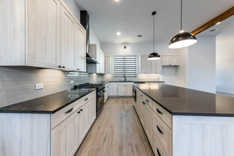 Kitchen, Farmhouse Hill Country Retreat (RenovatePros project)