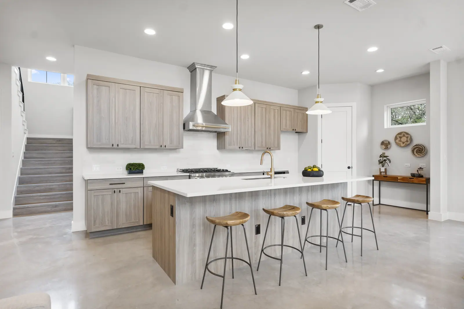 Kitchen, Round Mountain Modern Farmhouse (RenovatePros project)