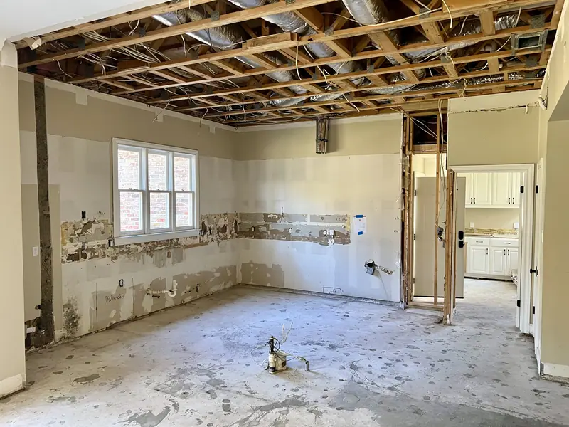 Kitchen during demolition, Rollingwood Remodel (RenovatePros project)