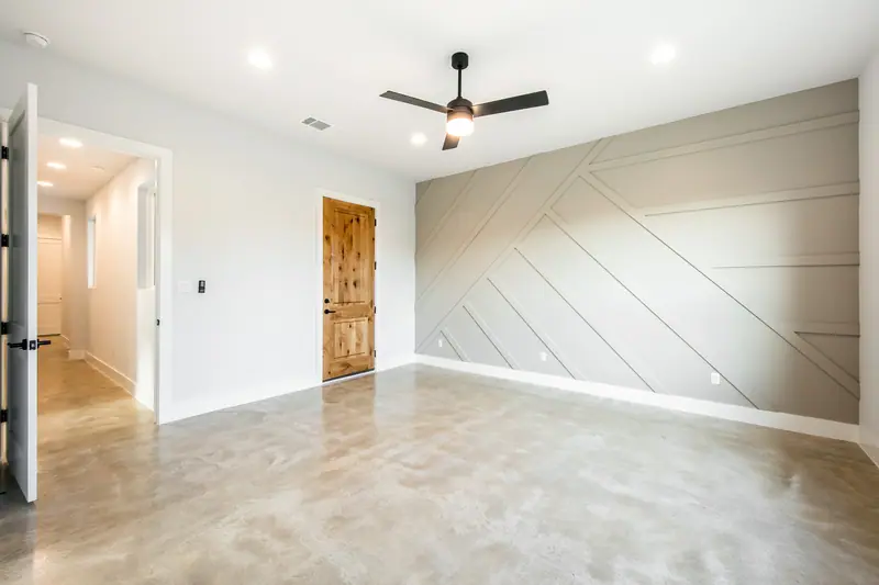 Bedroom, Spicewood Modern Farmhouse (RenovatePros project)